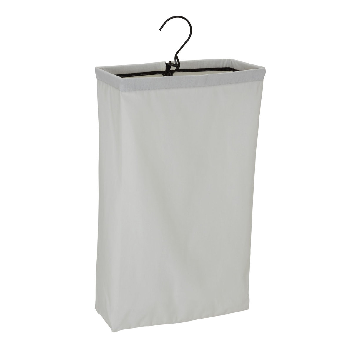 Melvine Door Hanging Laundry Bag, Washable Canvas Bag with Loop Handle, Holds Two Loads of Laundry, Great for Dorms and Small Spaces